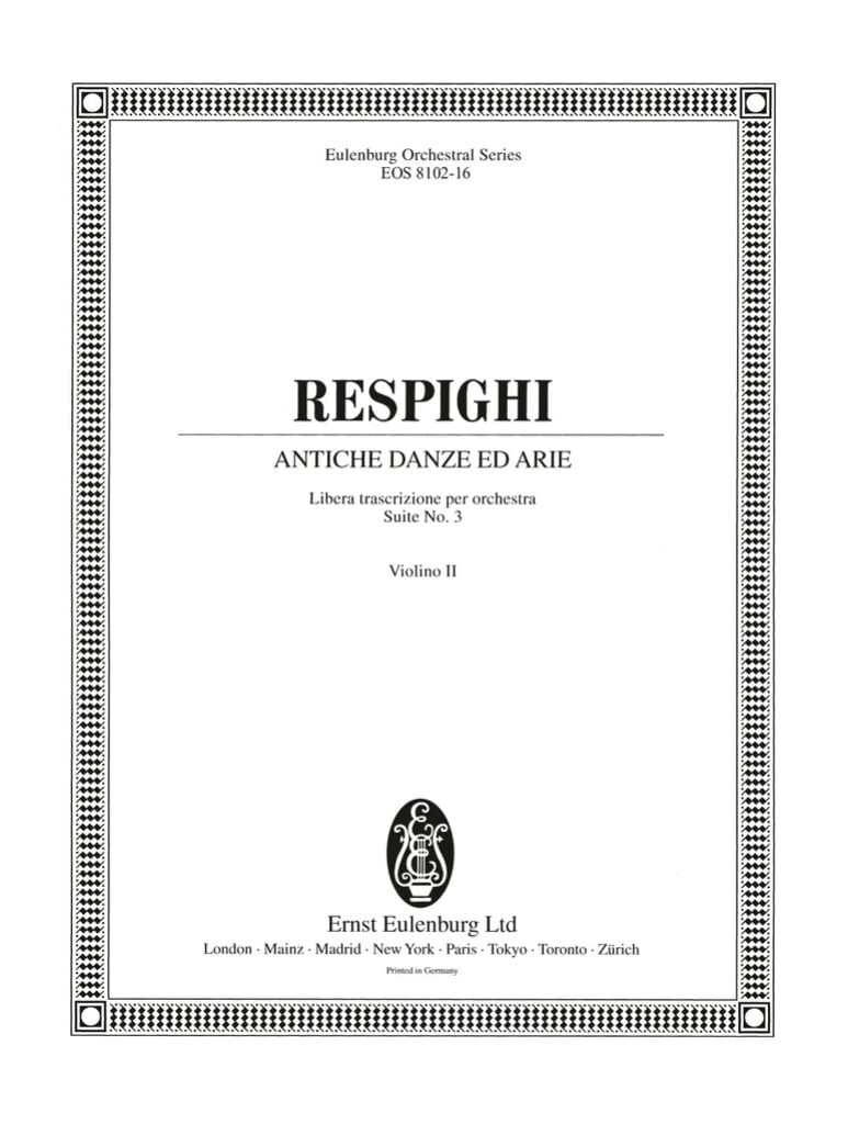 Antiche Danze ed Arie Nr. 3